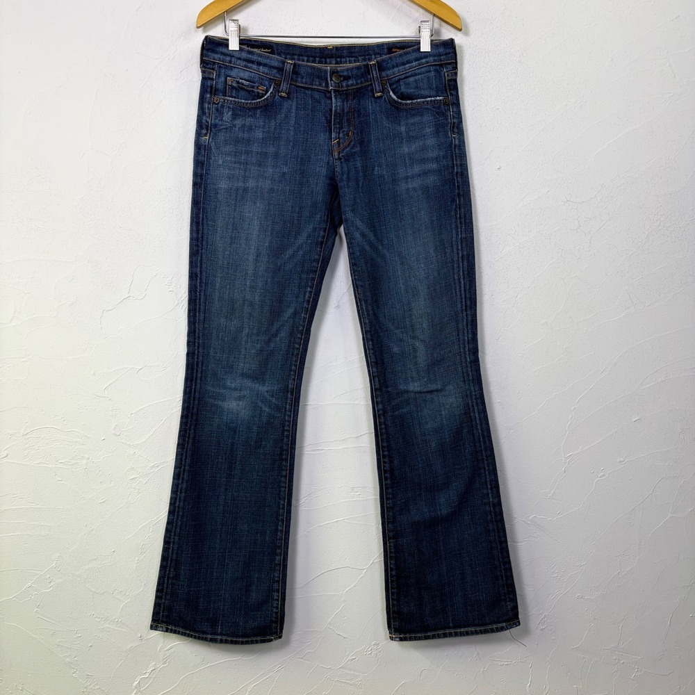 Citizens of Humanity Kelly 001 Jeans Women 30 Low Waist Bootcut Blue Denim Indie